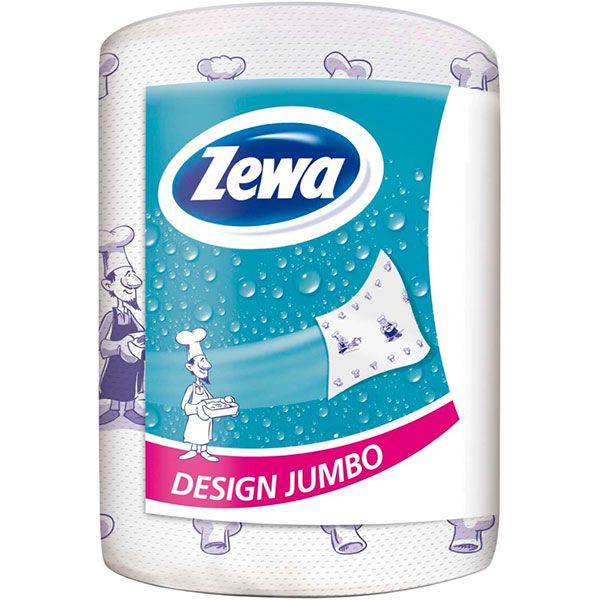 Полотенца бумажные Zewa Design Jumbo 1 шт