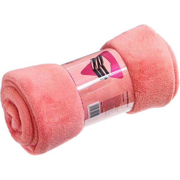 Плед мікрофібра Underprice Веселка Корал 125x150 см