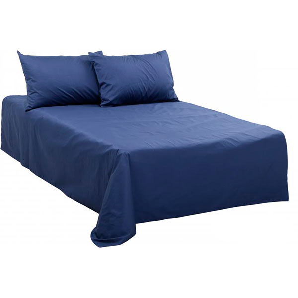 Комплект постельного белья двуспальный La Nuit Solid синий