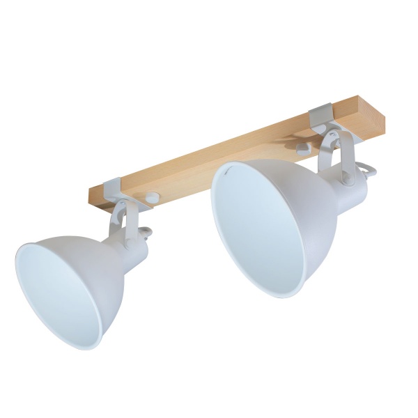 Спот Светкомплект Wooden AP 4919 2x40 Вт E27 белый 