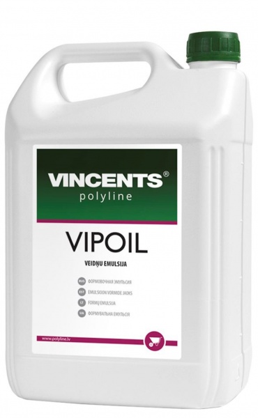 Емульсія VINCENTS POLYLINE для змащування опалубки Vipoil 5 л 