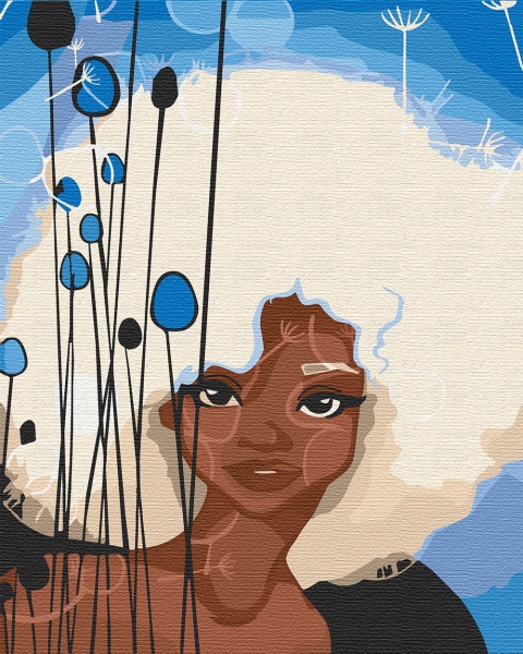 Картина за номерами Німфа кульбаб 10295-AC 40х50 см ArtCraft 