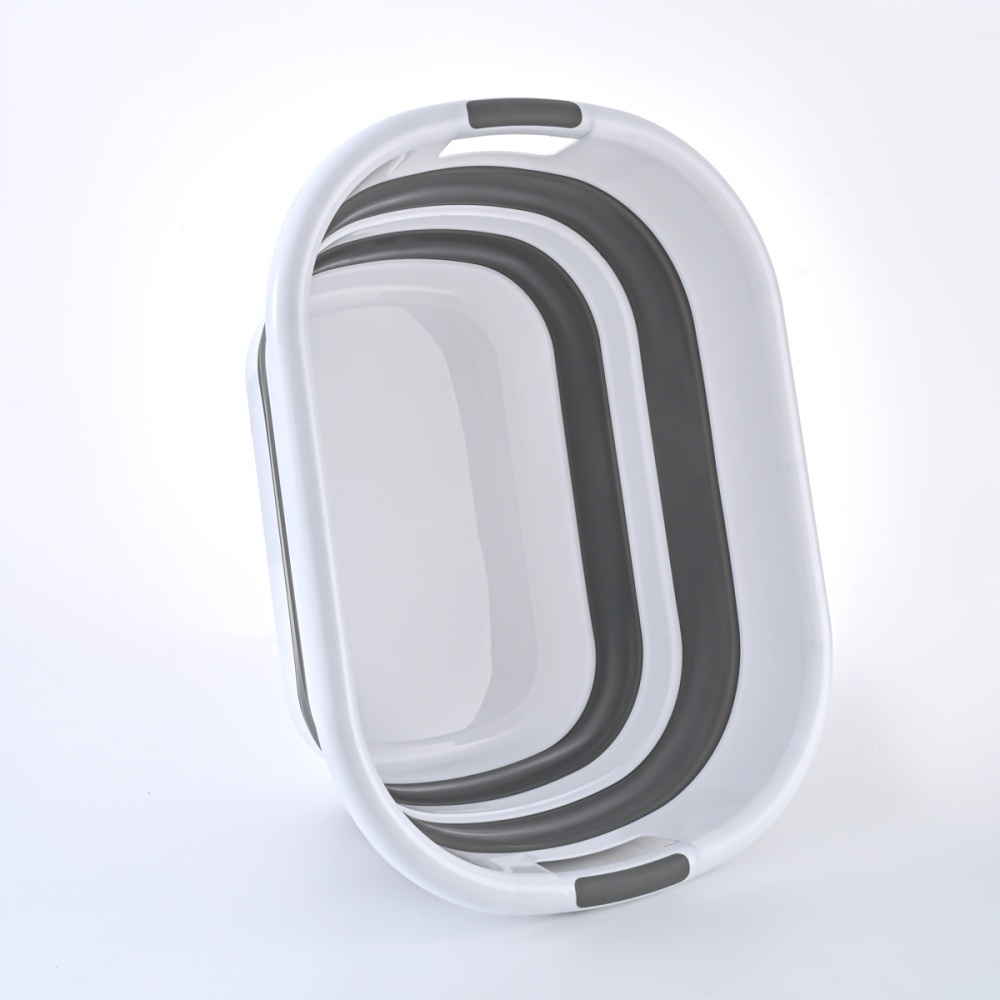 Кошик MVM BIN-18 26 л білий/сірий