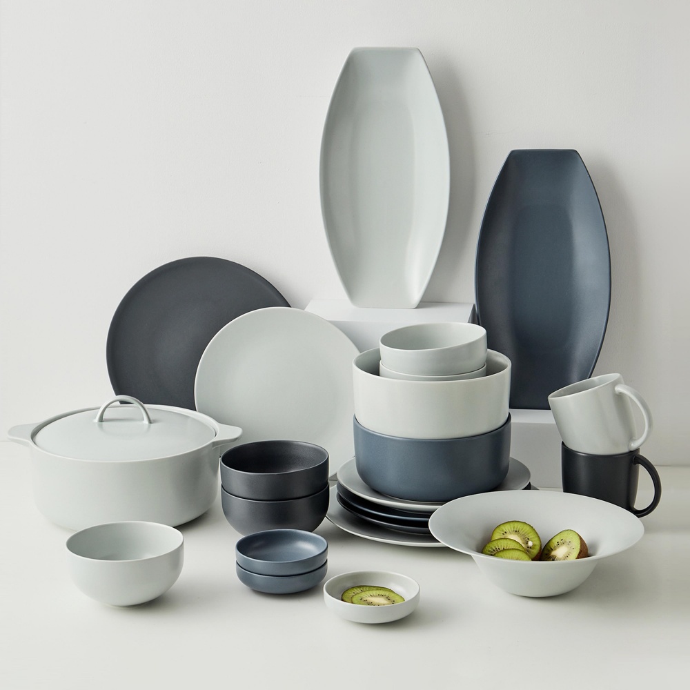 Блюдо Krauff Hattu Gray 16х31 см 24-320-051