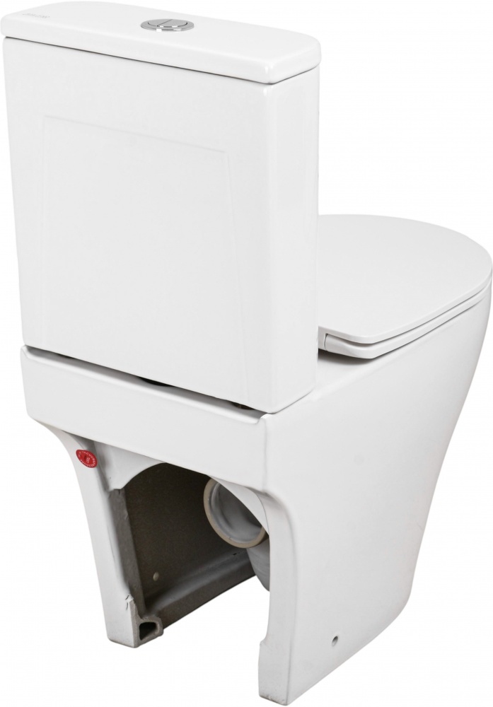 Унитаз-компакт Water House Urban Flow Vision tornado із сидінням дюропласт soft-close