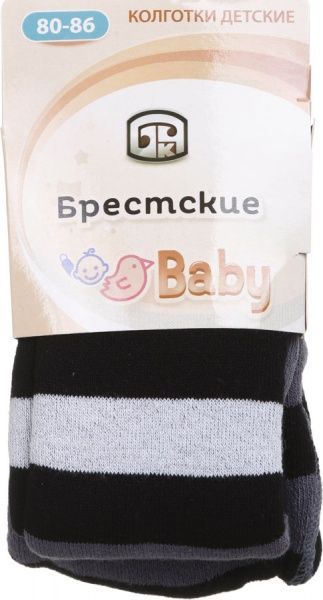 Колготки детские Брестские 254 р.80-86 серый 