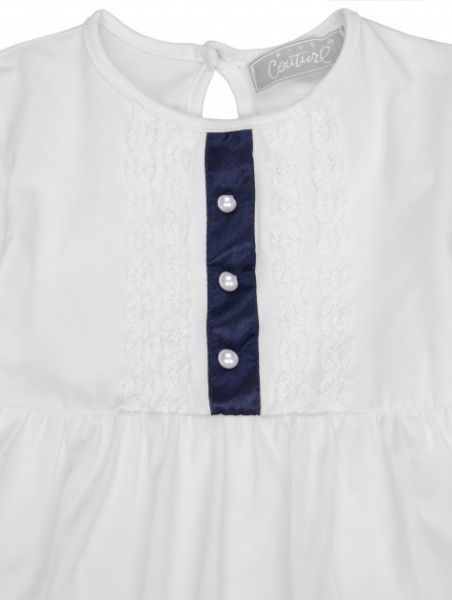 Блуза Kids Couture р.122 молочный 7171931690 