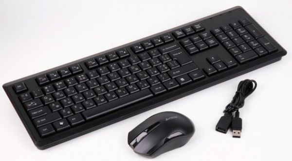 Комплект клавіатура та миша A4Tech 4200N (GR-92+G3-200N) 