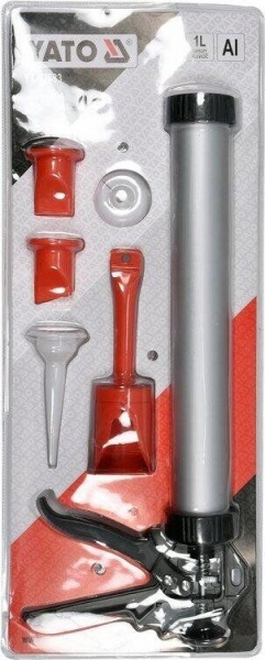 Пистолет YATO для затирки швов со сменными насадками YT-67583