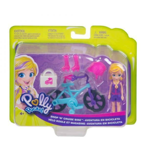 Ігровий набір Polly Pocket Polly Pocket Модниця на колесах в асортименті