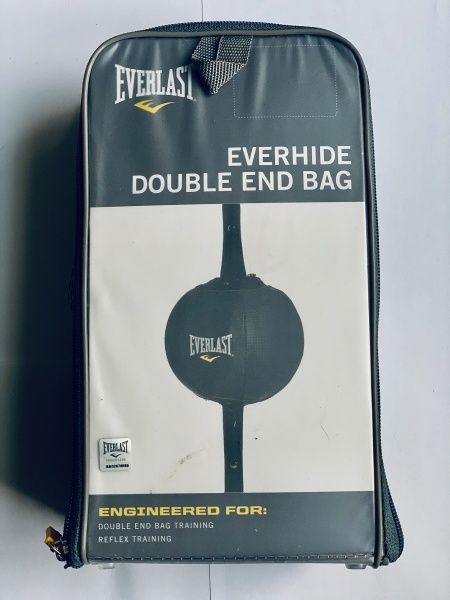 Груша Everlast PU Double End 20 см черный с серым