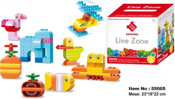 Конструктор Shantou Live Zone Створи сам 55005