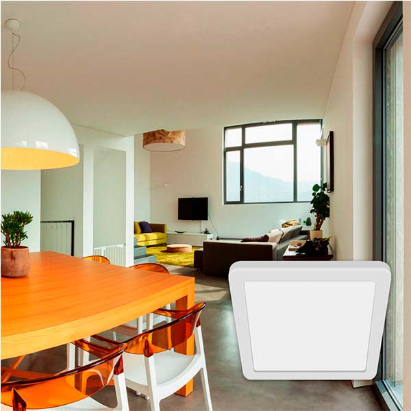 Светильник административный LED LightMaster AL622 квадрат 8 Вт IP20 белый 