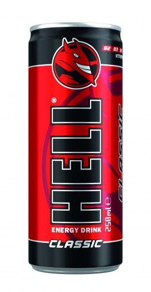 Енергетичний напій HELL Classic 0,25 л 