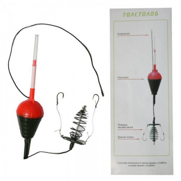 Снасть поплавцева ПрофМонтаж 150 г Товстолоб еліт
