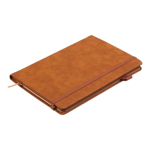 Блокнот недатированный Smarti 96 лист. клетка коричневый Buromax A5