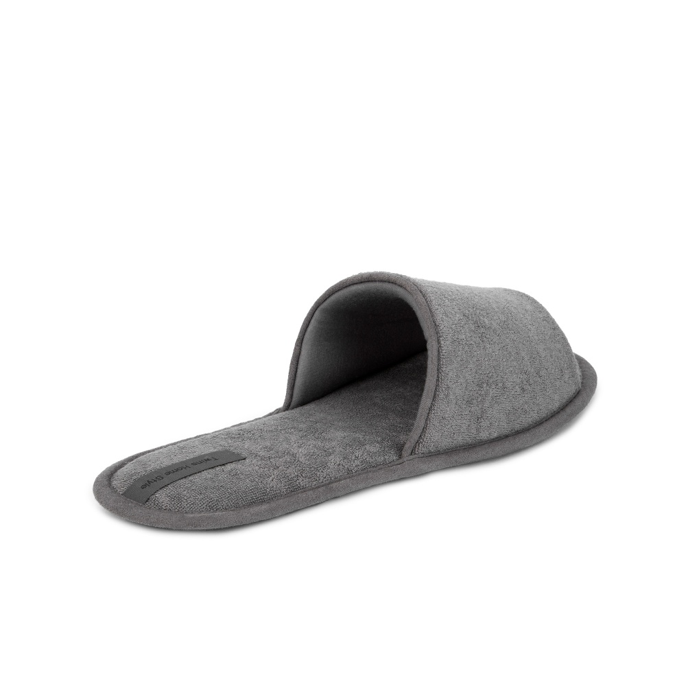 Тапки домашние Twins HS-VL флисовые PVC 14180 р.44-45 серый