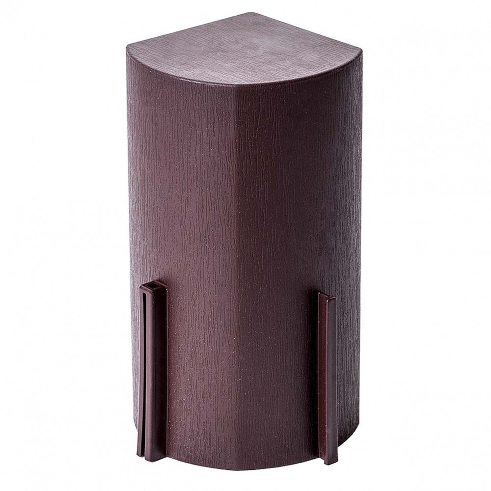 Ограждение Алеана для клумб и грядок 130х90х15 см (L-3,8 м) коричневый