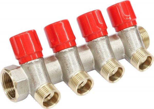 Колектор Gross з вентилями O3/4х4х1/2ЗР 204B05040A