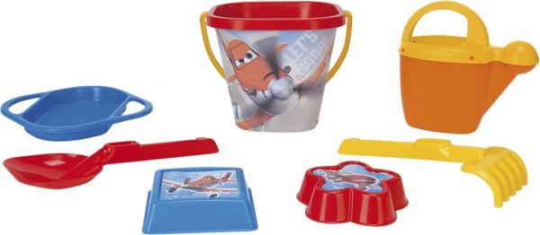 Набір для пісочниці Wader Літачки Disney 7 елементів 77342