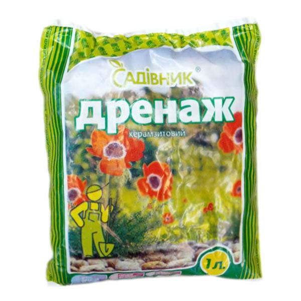 Дренаж керамзитовый Садовник 1 л