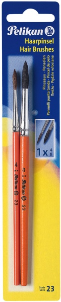 Набор кистей 2 шт. №4,8 720342 Pelikan 