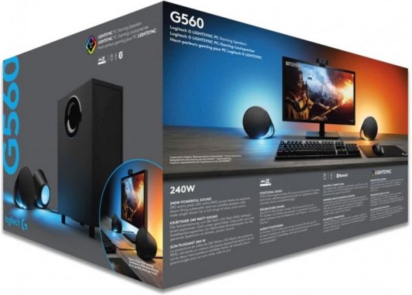 Колонки Logitech G560 Lightsync PC Gaming Speakers 2.1 