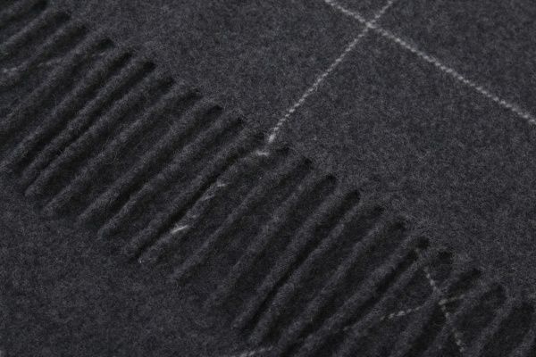 Плед Squares Anthrazit 130x180 см антрацит Billerbeck 