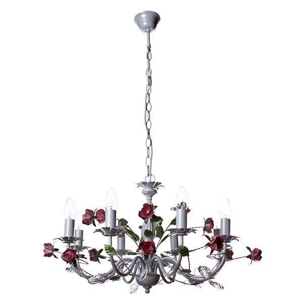 Люстра Vitaluce V1276/8 белая