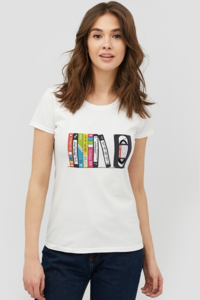 Футболка YAPPI WW1067 р.S білий