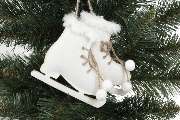 Декорация новогодняя Коньки 11х1х10 см DH8056010