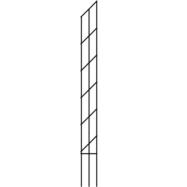 Шпалера для растений stella 1000х100 (графитовая)