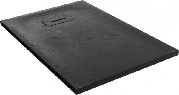 Поддон душевой ScandiSPA SCADI BLACK из искусственного мрамора 1200х800x40 мм прямоугольный черный
