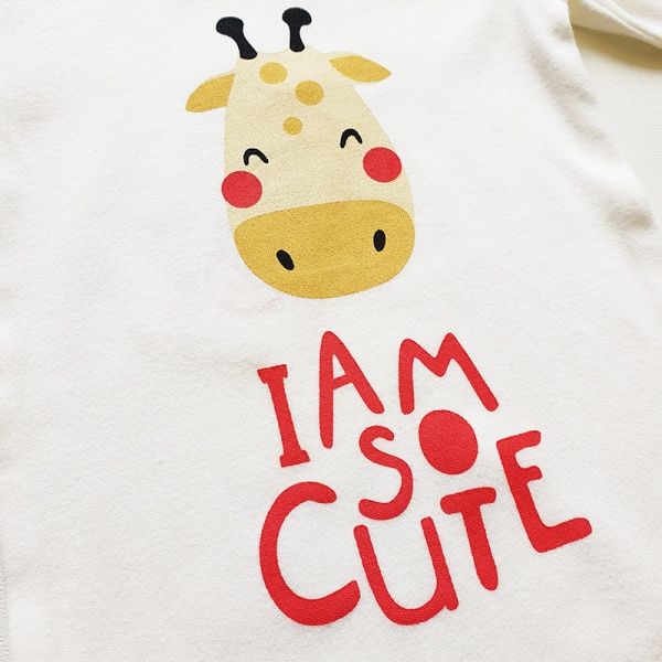 Боди для девочек для девочки Colibri р.86 молочный/с принтом G3081 