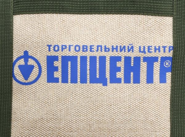 Сумка хозяйственная с логотипом 50x41x12 мм зеленый