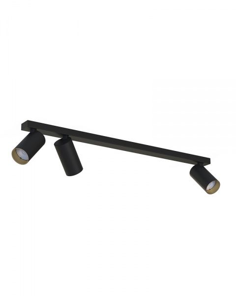 Спот Nowodvorski Mono 3x10 Вт GU10 черный/золото 7767 