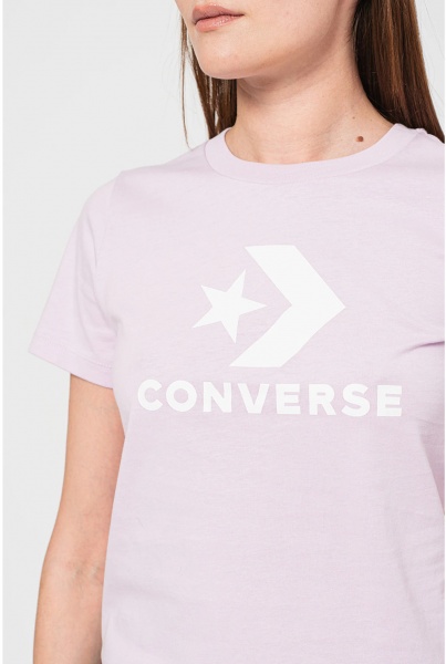 Футболка Converse Star Chevron Center Front Tee 10018569-535 р.XS рожевий