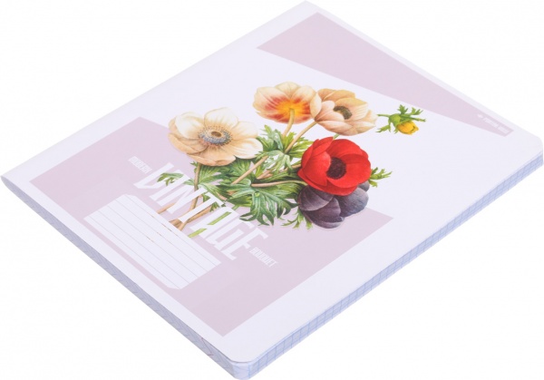 Тетрадь школьная Лайтгрин 96 листов в клеточку