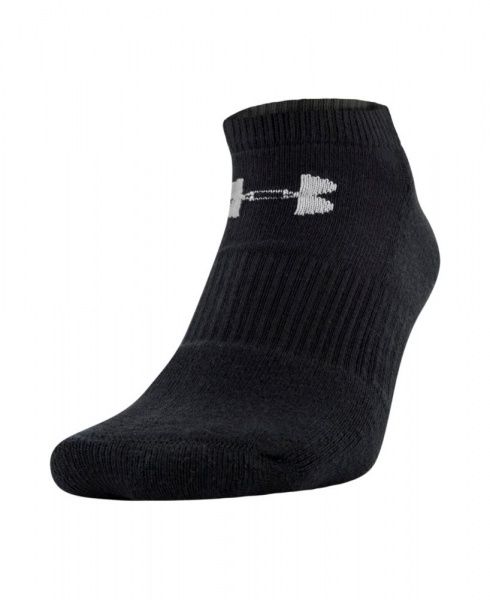 Шкарпетки Under Armour Charged Cotton NS Youth 1312478-001 чорний р.M