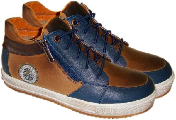 Ботинки Bistfor для мальчика р.32 сине-коричневый 87003/128/435 ут. 