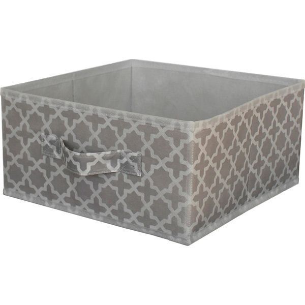 Короб для хранения Тарлев 15213 Modern серый 150x300x300 мм