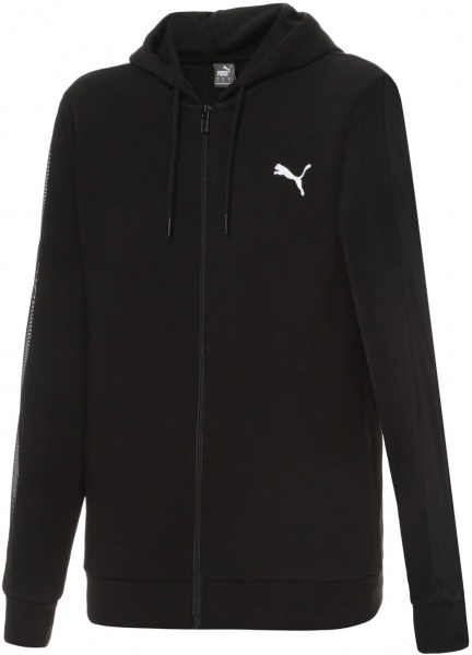 Джемпер Puma FULL ZIP HOODIE 53740601 р. L чорний