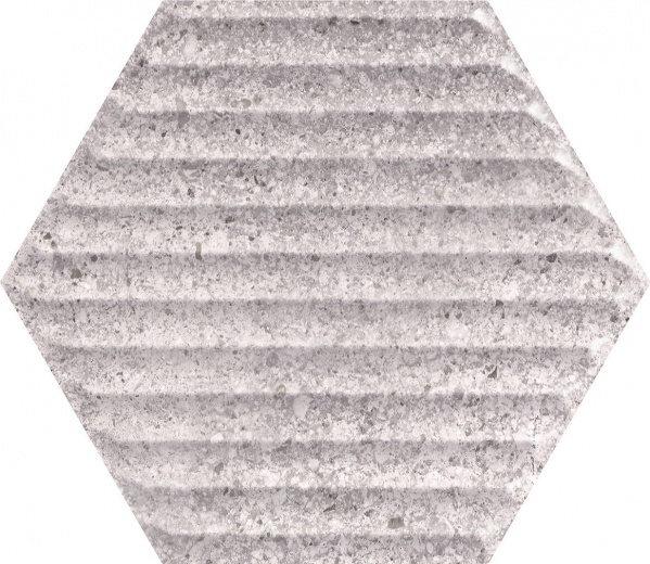 Плитка Ceramika Paradyz Palomera Grafit Heks. Str. B 19,8x17,1 