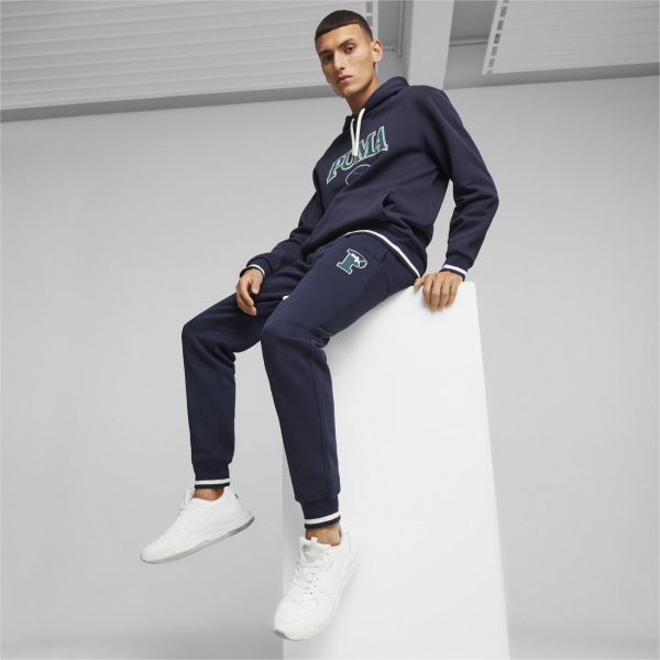 Брюки Puma PUMA SQUAD SWEATPANTS FL CL 67601906 р. 2XL синий