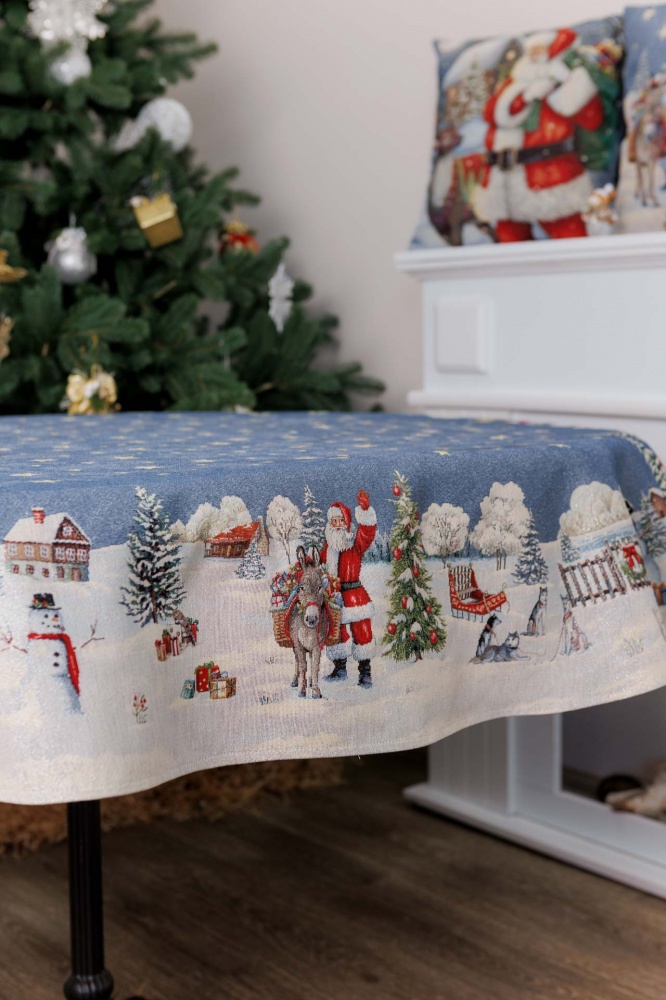 Скатерть овальная