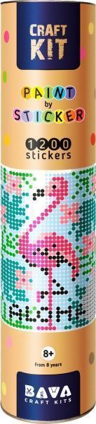 Набор наклеек Умняшка Картина по номерам стикерами