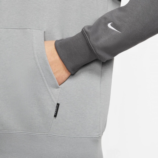 Джемпер Nike M NSW SWOOSH HOODIE PO FT CJ4863-073 р. L сірий