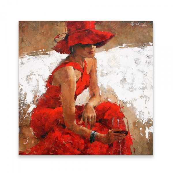 Репродукция Абстракция 5 48x48 см 