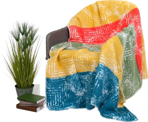 Плед stripe 150x200 см разноцветный Sesli Tekstil