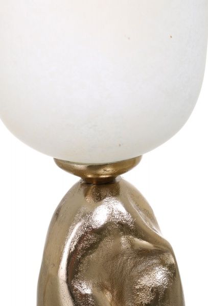 Ваза стеклянная шампань 15х45 см PANACHE